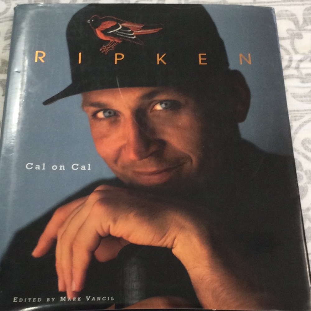 ⚾️Cal Ripken byCal Ripke. “Cal on Cal”. Coffee table book. 1995